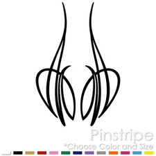 PINSTRIPE SET CHOPPER BIKE FENDER TANK CAR WINDOW VINYL DECAL STICKER (PS-18)