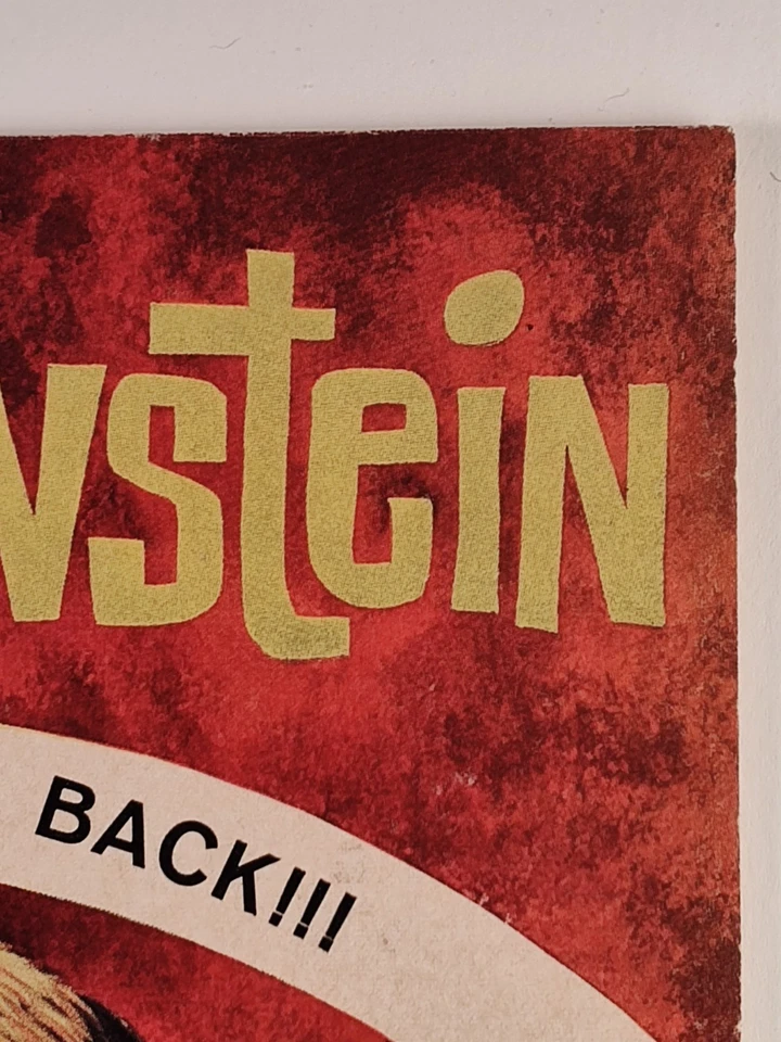 Frankenstein #1 en muy buen estado+/en muy buen estado+ Dell Comic 1964 segunda impresión Foto 3 de 4