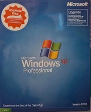 Microsoft Windows XP Professional Upgrade Version 2002 w/ Box CD  Product Key