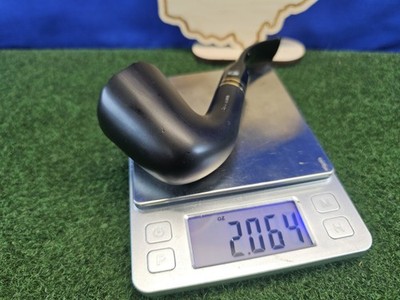 Gasparini Sunshine Black Finish Bent 9mm Briar Tobacco Pipe, Box