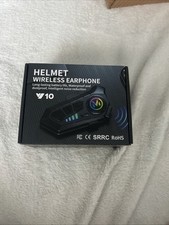 Bluetooth 5.3 Helmet Headset Wireless Hands Free Calling Music Player