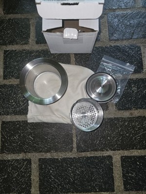 Blanco 441232 3 in 1 Disposal Flange - Stainless Steel