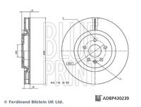 2X Bremsscheibe Blue Print ADBP430239