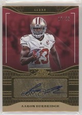 2016 Panini Donruss Signature Series Rookie Gold 17/25 Aaron Burbridge Auto 05fy
