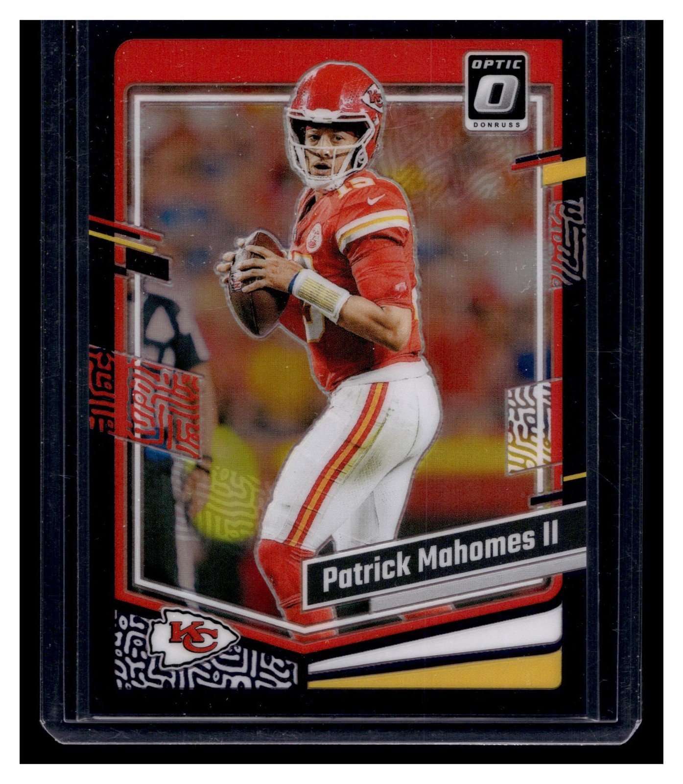 2023 Panini Donruss Optic Purple- Patrick Mahomes II #93 Holo Prizm /50