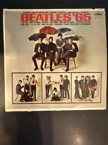 THE BEATLES - Beatles '65 (T-2228) - 12" Vinyl Record LP