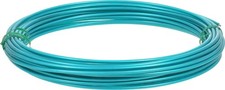 Green Plastic Coated Steel Wire Clothesline Heavy Duty Outdoor Cable Line