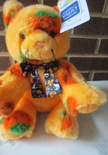 Build A Bear Vault Collection Halloween Pumpkin Kitty 11"- Halloween Gift Bow