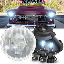 For Chevrolet Truck 1954-1957 3100 1956-1959 7inch Led Round Headlights Aaa