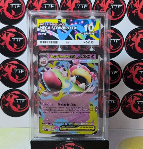 Mega Slowbro ex 031/084 ACE graded card