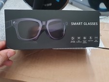 Smart Glasses Photo Video Recording AI Translation 8MP Camera WiFi Bluetooth-Com