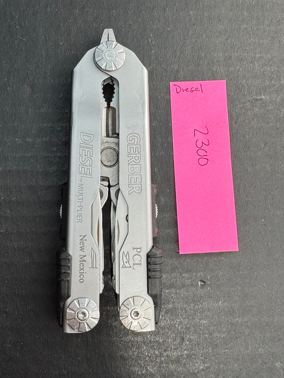 Gerber Diesel Multi Plier Multi-Tool Stainless Screwdriver Scissors Knife