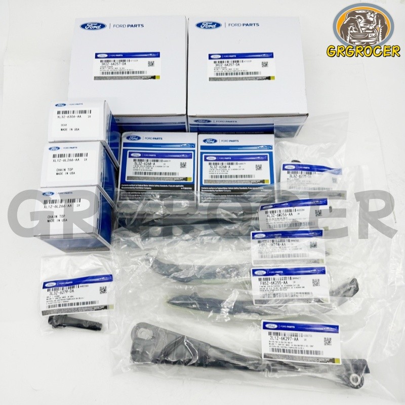 13PIECES 2000-2010 TIMING CHAIN KIT For FORD F-250-550 5.4L V8 24V XL3Z-6306-AA