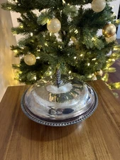 Vintage Wm Rogers Silver Plater Serving Dish