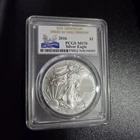 2016 Silver Eagle PCGS MS-70 (30th  Anniversary American Eagle Program)
