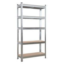 5 Tier Racking Shelf Heavy Duty Garage Shelving Storage Shelves Unit 180x90x40cm