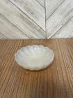 Vintage Hazel Atlas Milk Glass Trinket Dish 5" Item#1223