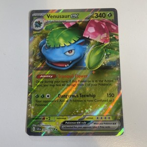 Venusaur ex 001/142 Stellar Crown Double Rare