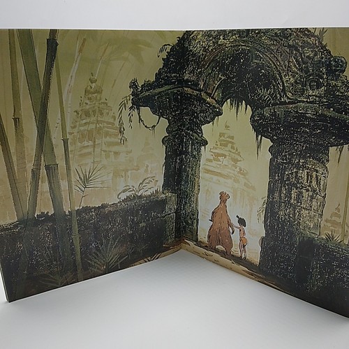 Disney The Jungle Book Deluxe Collectors Edition Video, Booklet & Lithographs - Picture 12 of 19