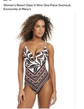 Bar III Women's One-piece Swimsuit