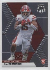 2021 Panini Mosaic Draft Picks Elijah Mitchell #19 0r4l