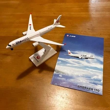 JAL World Model JA15XJ Postcard Collectible Used cc4