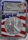 2021 US Silver Eagle NGC MS70 Ty1  NGC MS70 Final Production