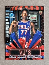 2025/26 Bowman NBA VJ Edgecombe #HS-8 Rookie RC Hobby Stars Philadelphia 76ers