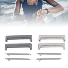 Watch Strap Connector Stainless Steel Watch Band Adapter Easy Assembly Unisex