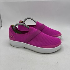 Oofos OOmg Eezee Slip On Low Top Recovery Shoes Women  s 9 Pink Q1-3282019-4