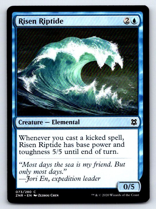Risen Riptide 73 Common Zendikar Rising Magic: The Gathering Lightly Played
