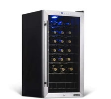 Newair AWC-270E-RB Freestanding Wine Fridge, 27 Bottles - Certified Refurbished