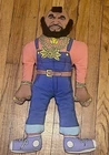 VTG Mr T Custom Plush Type Fixed Doll Pillow Pal  The A-Team Soft Sculpted 24”