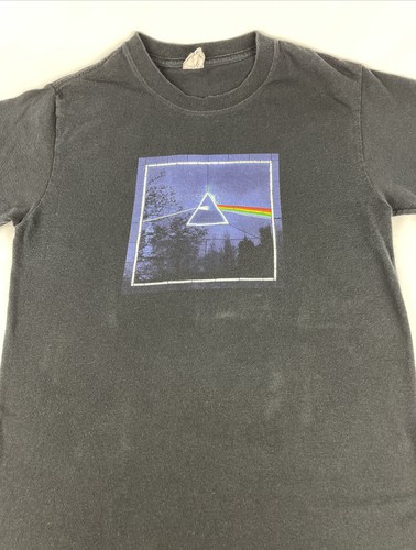 Camisa Negra Pink Floyd 'El Lado Oscuro de la Luna' Unisex Talla Pequeña - Imagen 4 de 7