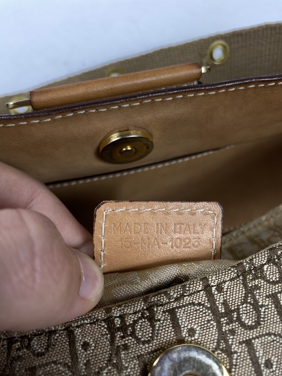 Christian Dior Street Chic Columbus Trotter Brown Baguette Christian Dior Street Chic Columbus Trotter Brown Baguette