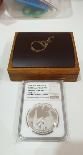 MALAYSIA 2006 FELDA ANNIVERSARY PROOF COIN (COA:049) + COIN CARD - Picture 4 of 7