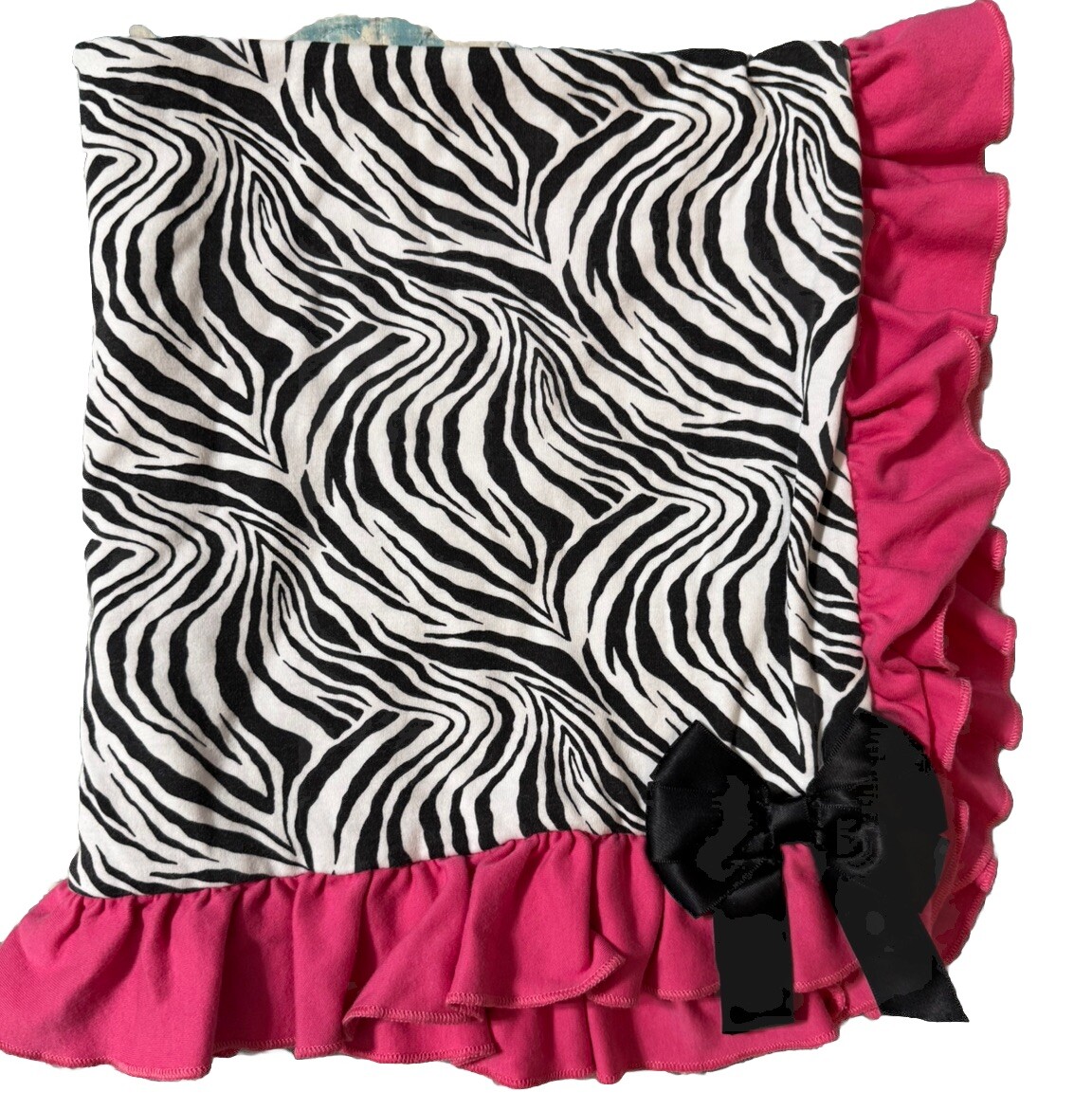 Pink Zebra Print Throw Zebra Throw Pillow, Black And Pink