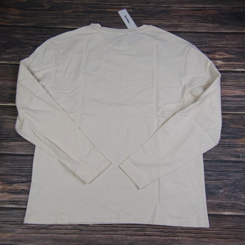Urban Outfitters Iets Frans NEW Mens Medium Ivory Long Sleeve Tee T Shirt - Picture 9 of 9