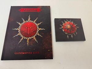 Warhammer Age of Sigmar AOS Gloomspite Gitz Battletome & Warscroll Cards New