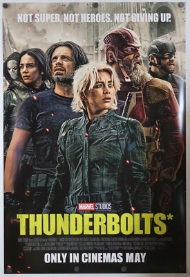 Thunderbolts original DS movie poster INTL Final D/S 27x40 2025 Florence Pugh