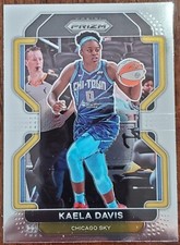 2022 PANINI PRIZM WNBA KAELA DAVIS CHICAGO SKY CARD #127 NM/MT