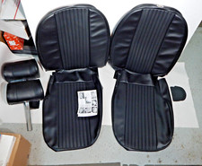 New Seat Covers Upholstery For Mgb 1970-72 Made In The Uk W Complete Headrests New Seat Covers Upholstery For Mgb 1970-72 Made In The Uk W Complete Headrests