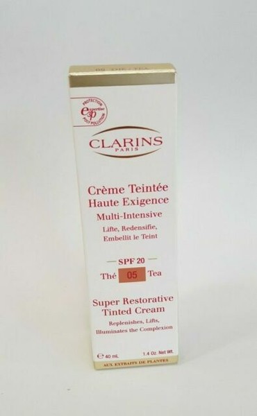 clarins super restorative tinted cream 05