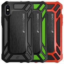 Element Case ROLLKÄFIG robuste robuste robuste hintere Abdeckung für Apple iPhone X & XS