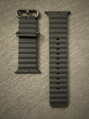 Apple Watch Ultra Ocean Band 49mm (42/44/45/46) OEM 2024 Black/Black Titanium