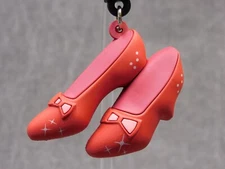 Wizard of Oz NEW * Ruby Slippers Clip * Blind Bag Movie Monogram Keychain