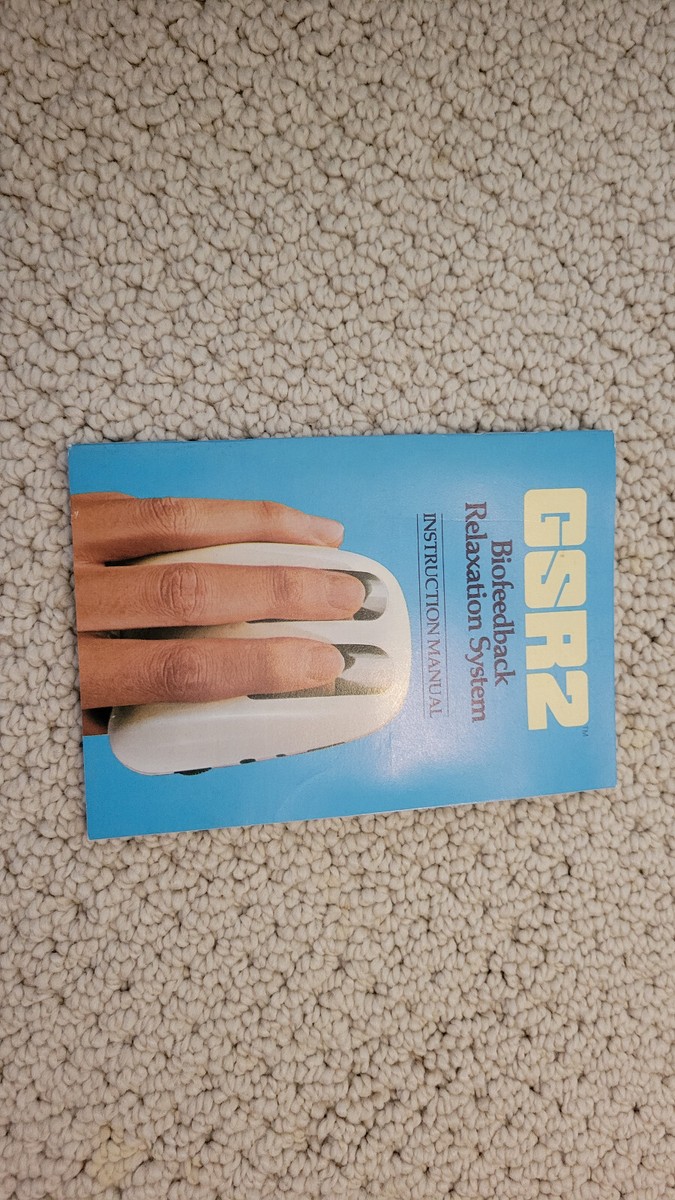 Gsr2 Biofeedback Relaxation System With Plastic Case And