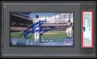 Ken Griffey, Jr. HOF 2000 Stadium Club Scenes Signed Baseball Card PSA 8 Auto 10