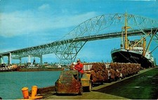 POSTCARD - Port Corpus Christi, Chrome, Joe Kelley Photo, Pub. Frank Whaley 