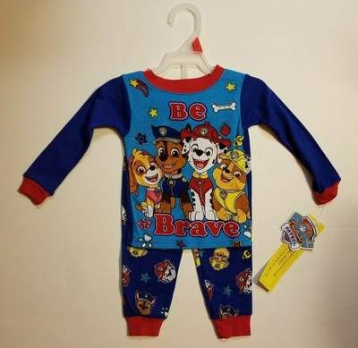 Paw Patrol Toddler Fleece Pajama Set 2T NWT